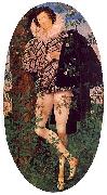 Young Man Leaning Against a Tree Nicholas Hilliard